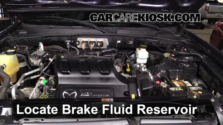 2006 Mazda Tribute S 3.0L V6 Brake Fluid